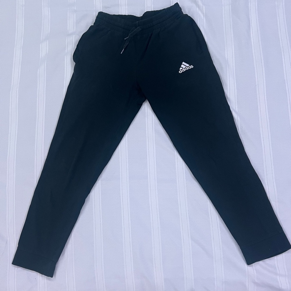 Men’s Adidas Black Sweatpants (Size S)
